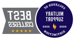 2022-2023杰出学院军事支持最佳学院徽章